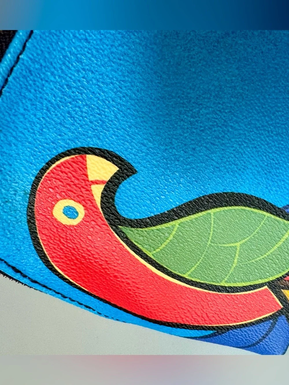 Tory Burch Kerrington Parrot Cosmetic Case